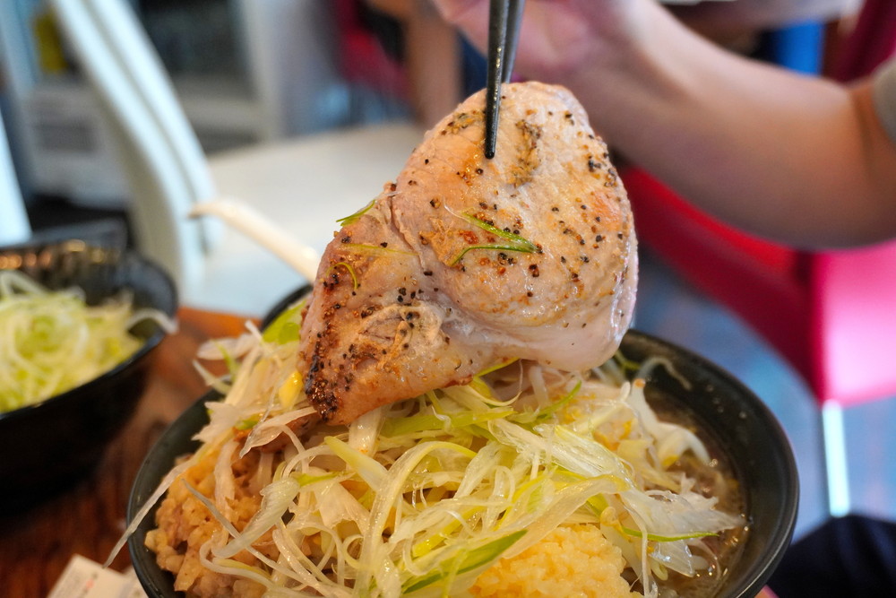 炭火焼肉ミートミート-食レポ-二郎系ラーメン6