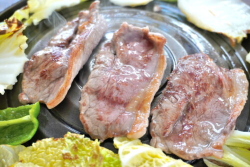 食事処きくち-焼けたジンギスカン