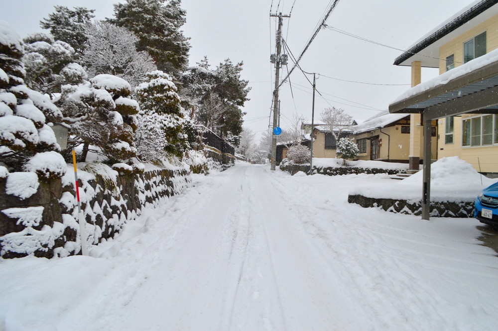 おかげさま文房具店-市営月岡駐車場からのアクセス