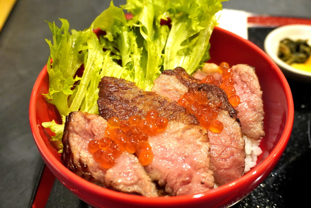 山形牛かかし-食レポ-山形牛ローストビーフ丼3