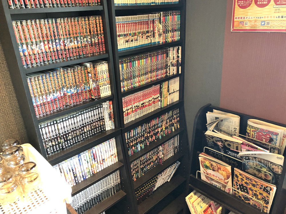 濃厚横浜家系ラーメンのじ家-店内の様子4