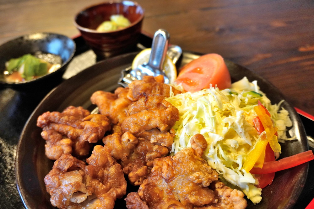 つばさ-唐揚げ定食②