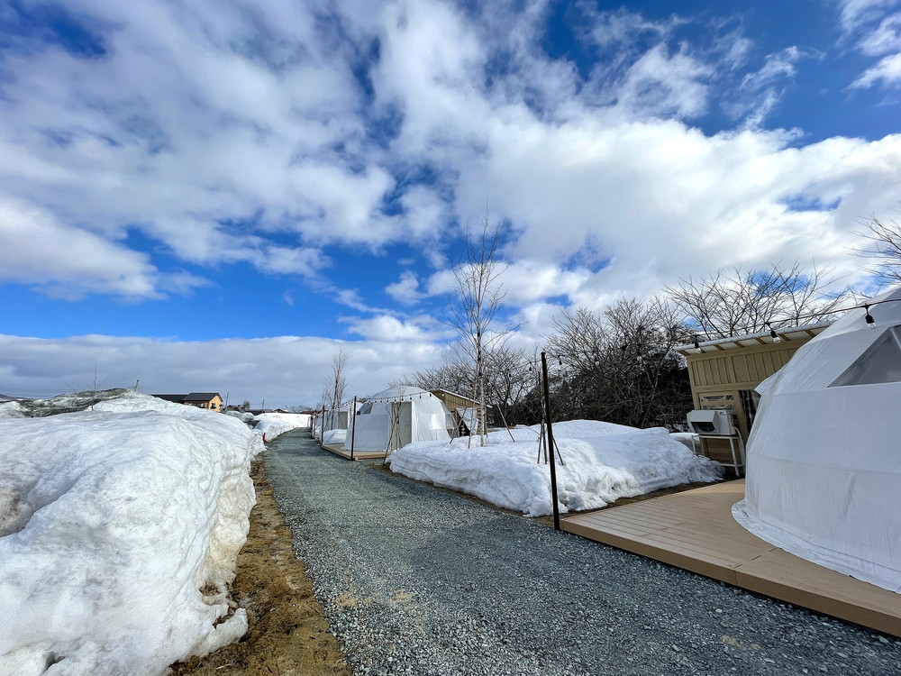 ヤマガタグラム-ドームテント-外観1