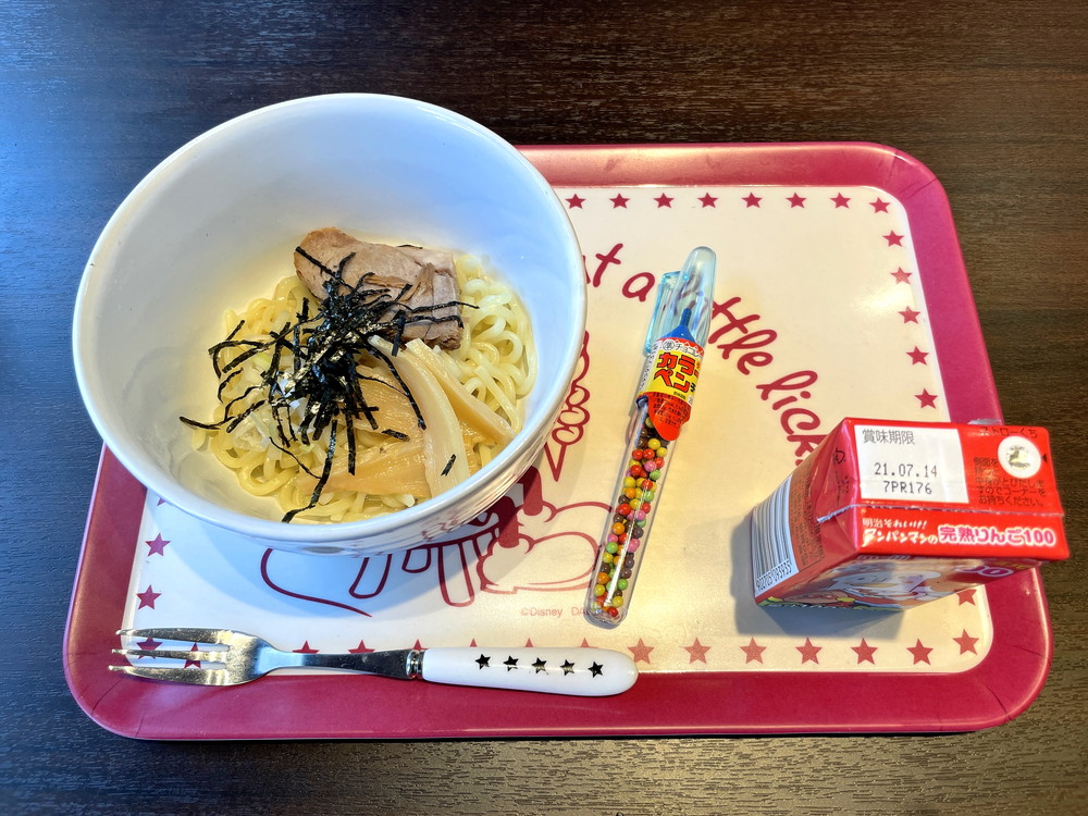 油そばつばさ-食レポ-お子さまセット