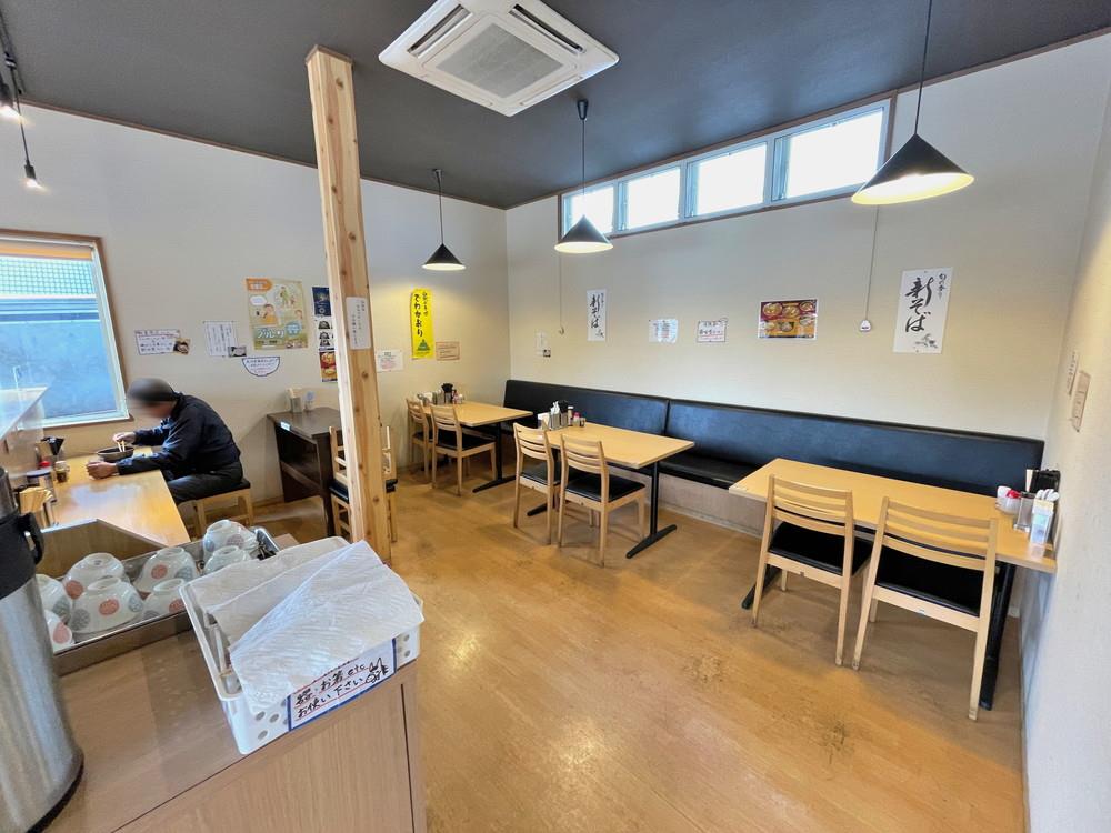 そば処春馬-店内の様子2