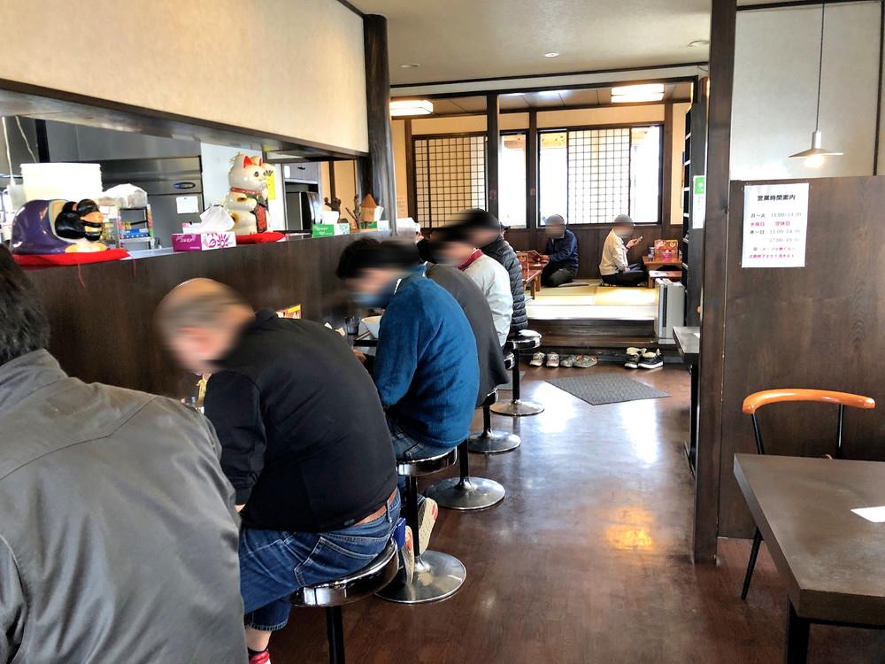 麵屋丸文-店内の様子2
