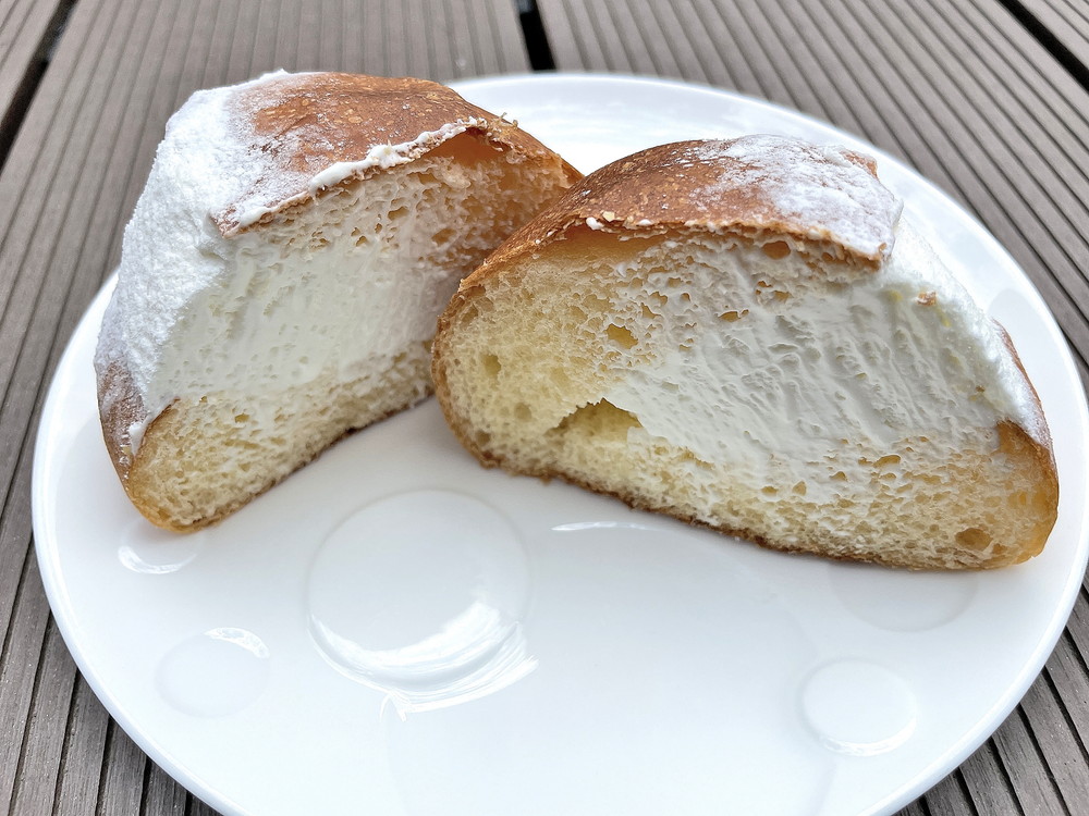 オーバル-マリトッツォ断面