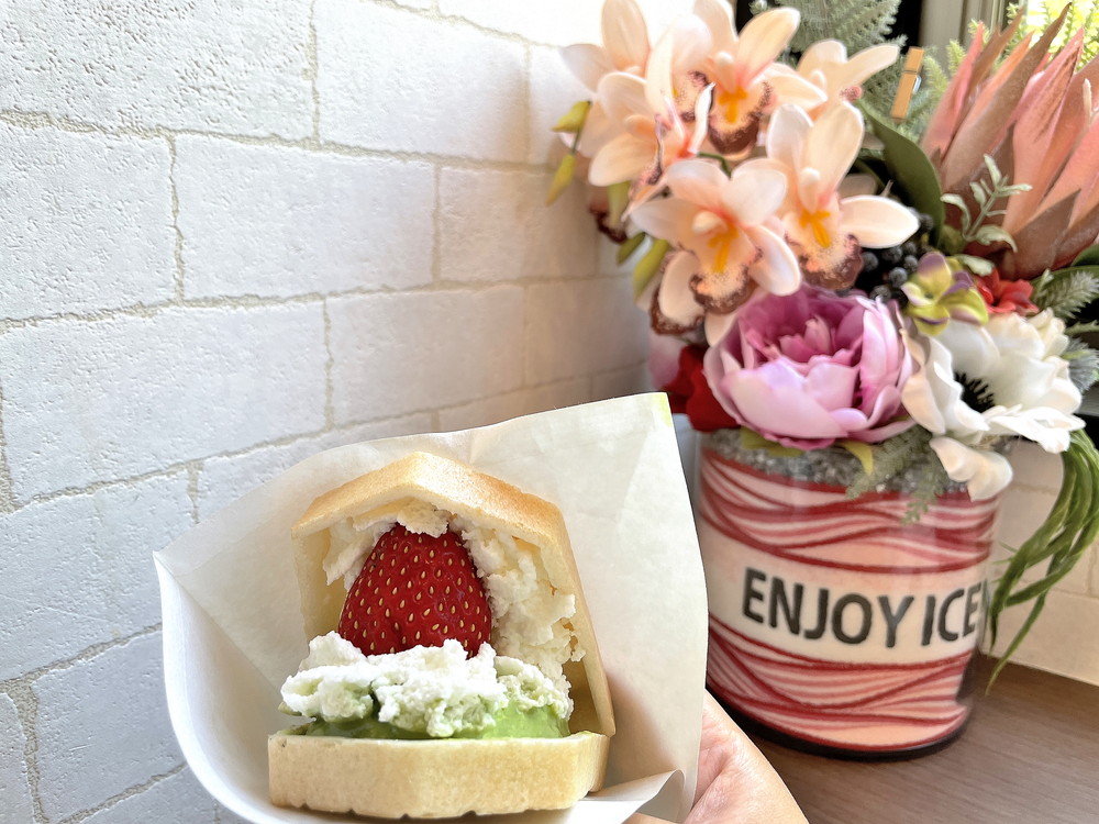 弘水‐苺アイスモナカ④