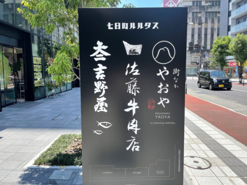 ルルタス3店舗看板