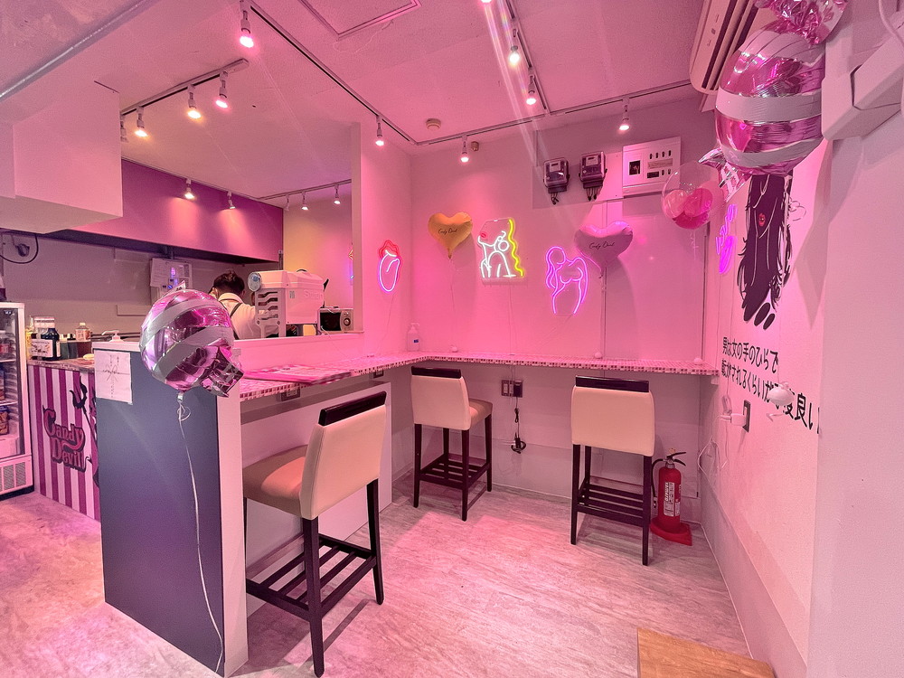 キャンディデビル-イートインコーナー