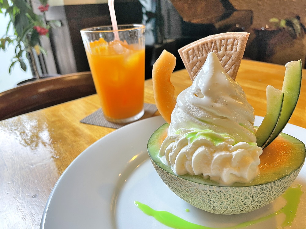 グランロック-メロンパフェ②