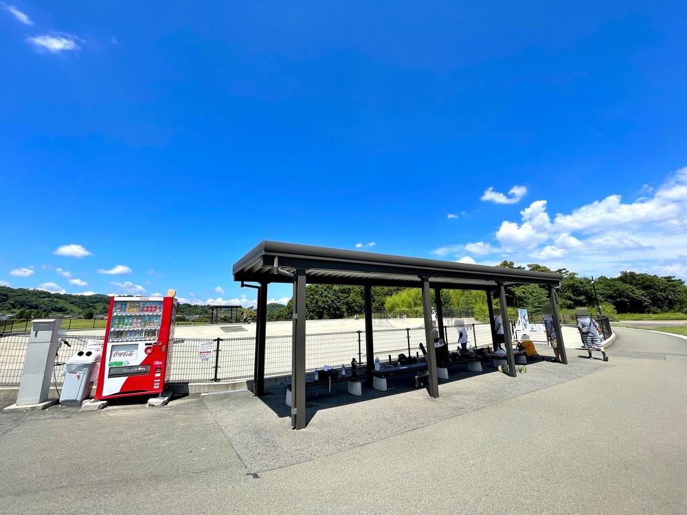 蔵王みはらしの丘スケートパーク-休憩スペース
