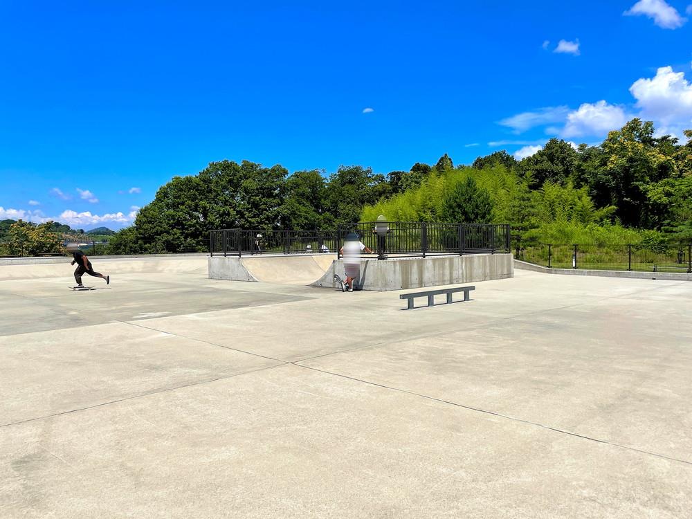 蔵王みはらしの丘スケートパーク-パーク内の様子1