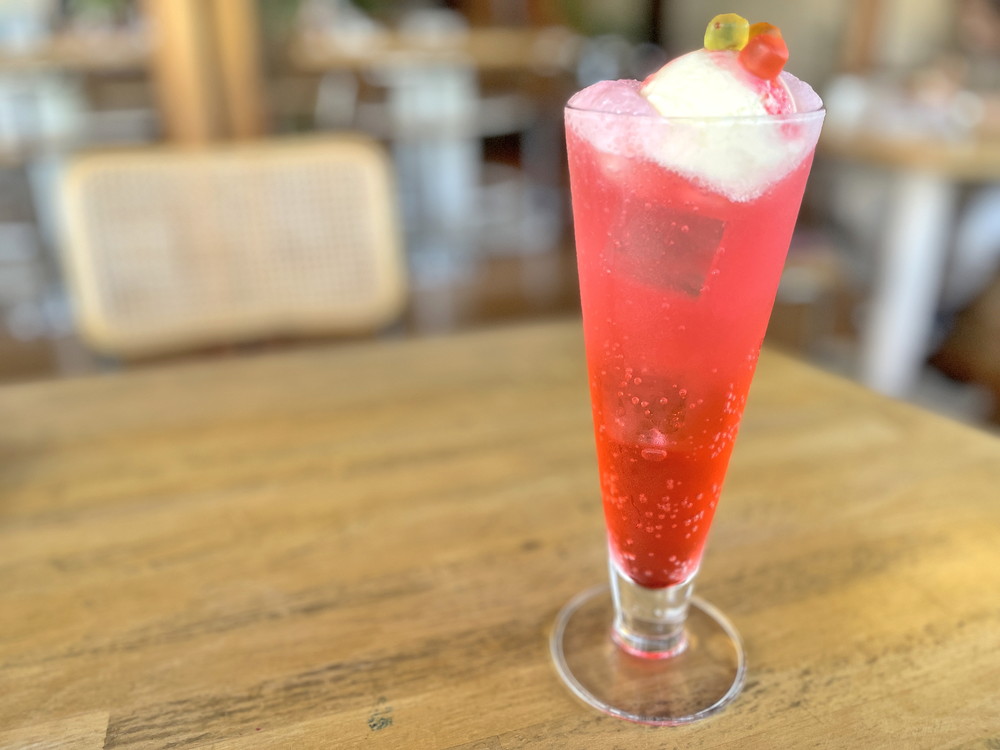 中村屋サンドイッチハウス-クリームソーダ①