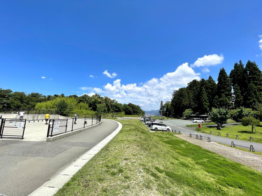 蔵王みはらしの丘スケートパーク-駐車場2