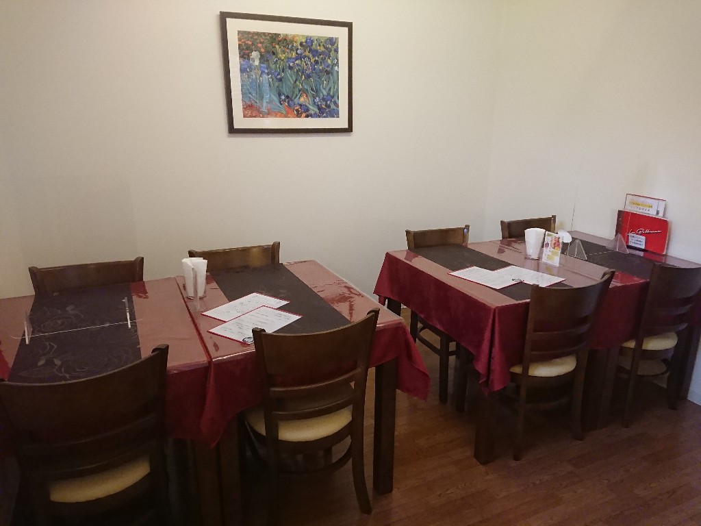 ラ・ベレッツァの店内