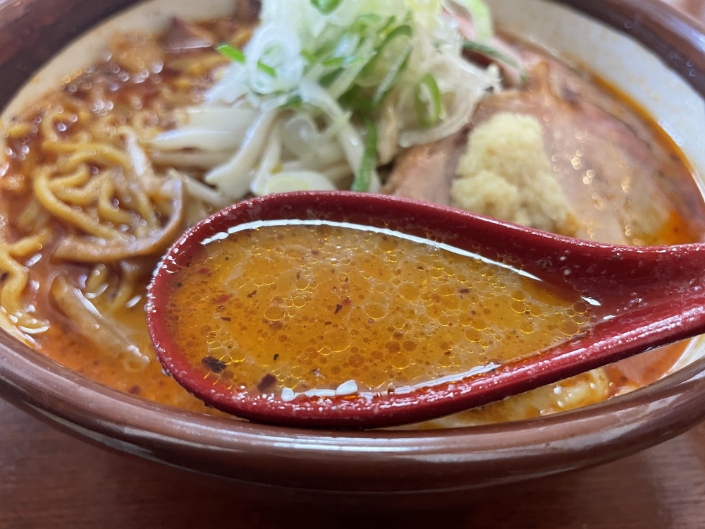 拉麺ひなた-辛味噌ラーメン②
