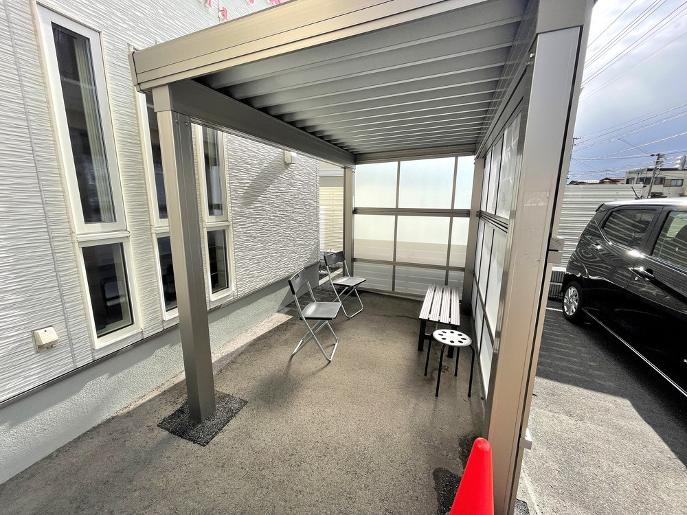 麺や陽風-喫煙所