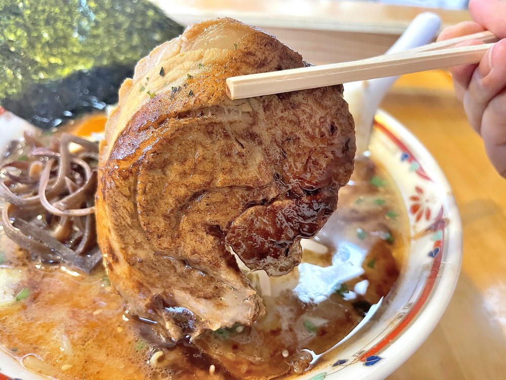 麵屋はやさか-味噌豚骨④