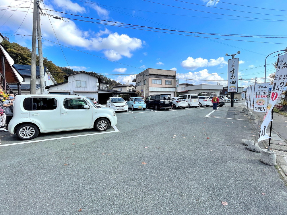 らぁ麺すみ田-駐車場①