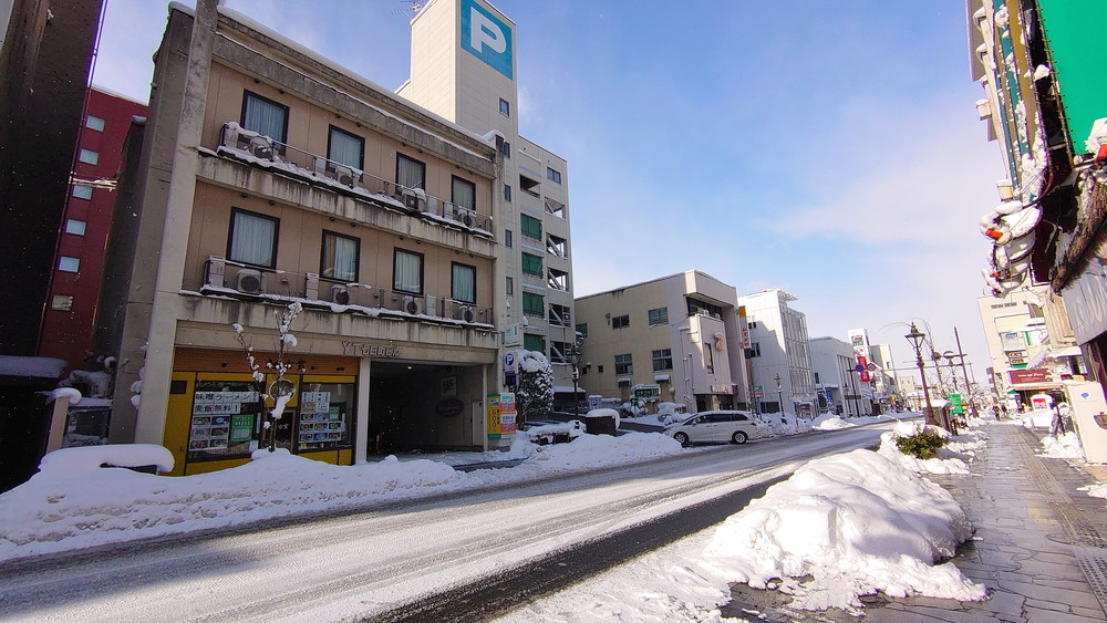 麺やでん-駐車場2