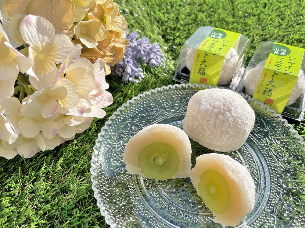 杵屋-シャインマスカット大福②