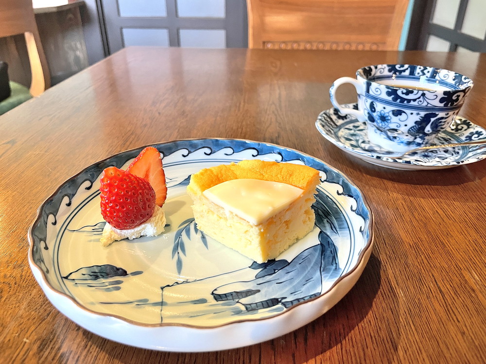 ちゃいはな-スフレチーズケーキ②