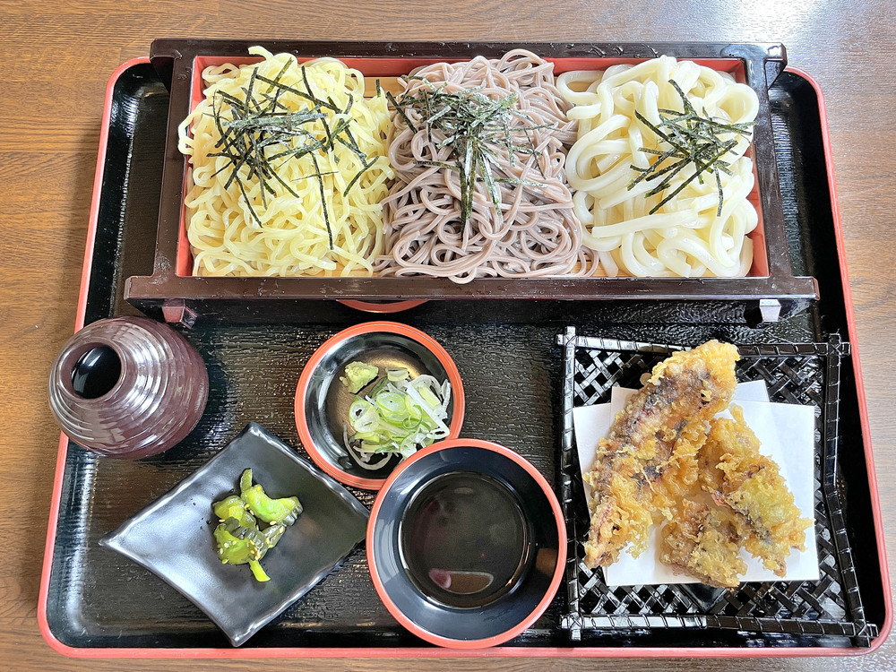 きのくにや-ざる３種盛り①