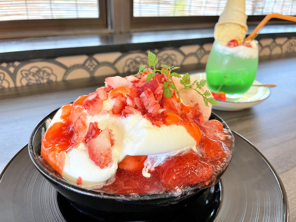【山形かき氷レポ】Pomona38〜ポモナサンパー〜（天童市蔵増）｜人気カフェで夏限定スイーツを堪能！
