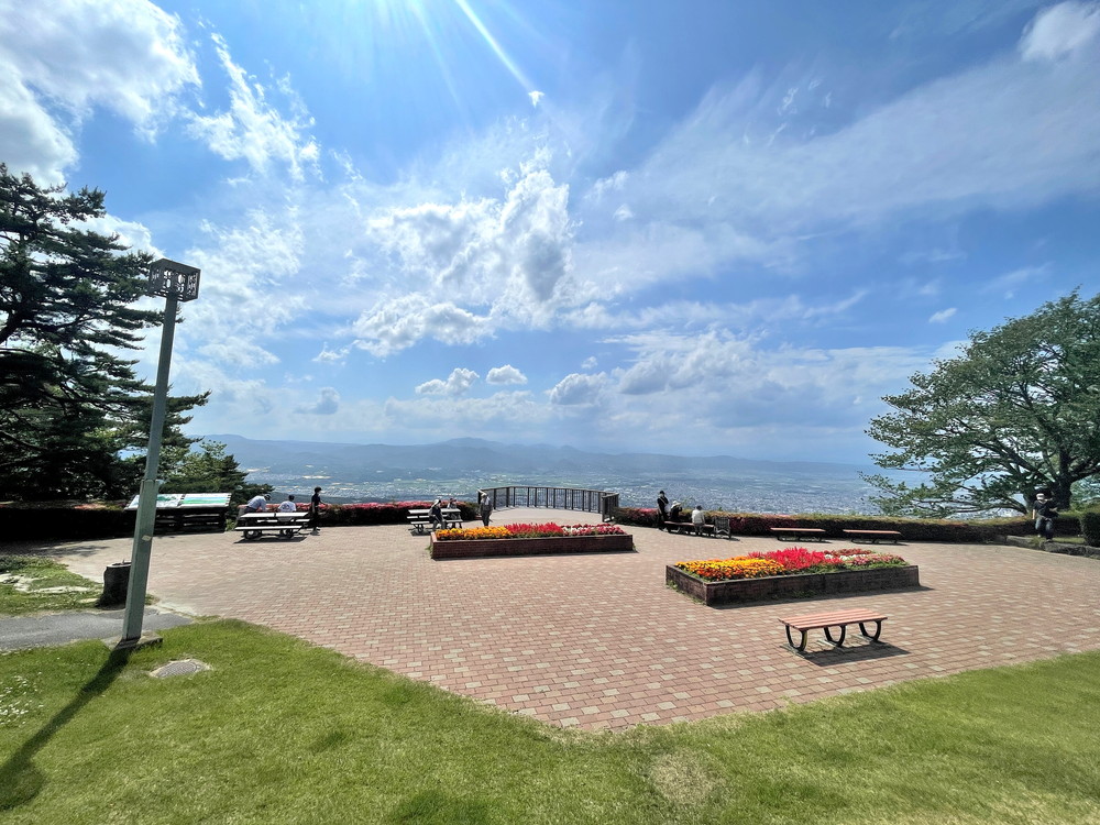 西蔵王公園-展望広場-景色2