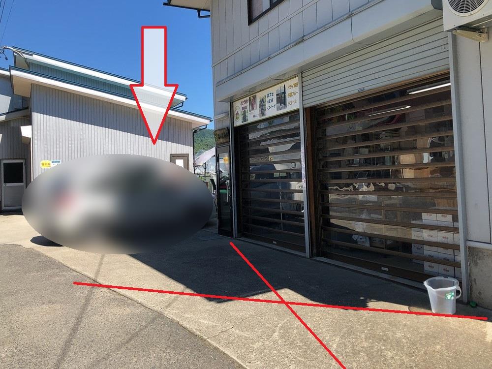 漆山果樹園-駐車場 (1)