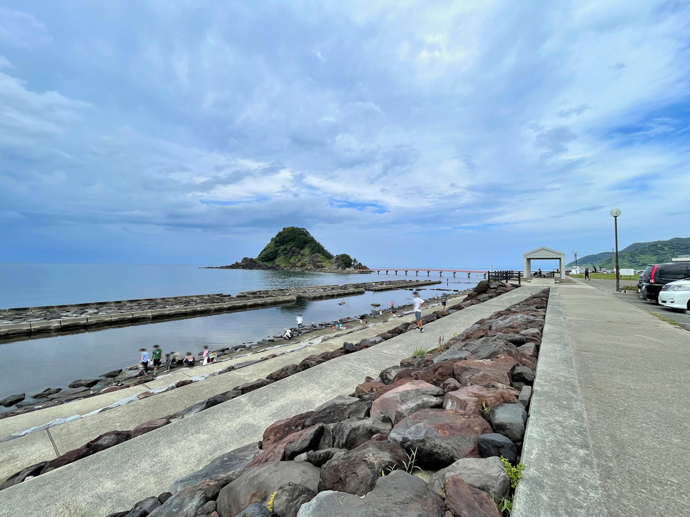 由良海水浴場-磯-岩場1