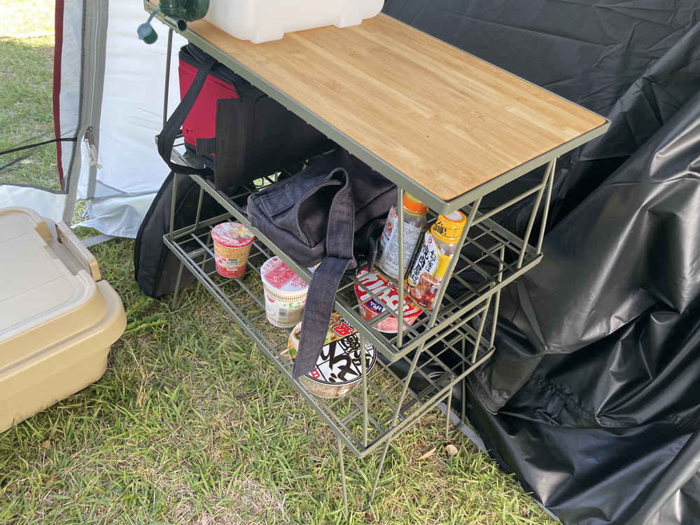 弓張平オートキャンプ場-ディナー1