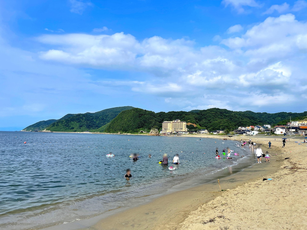 由良海水浴場-砂浜1