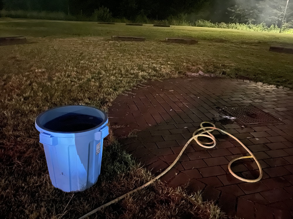 弓張平オートキャンプ場-花火2