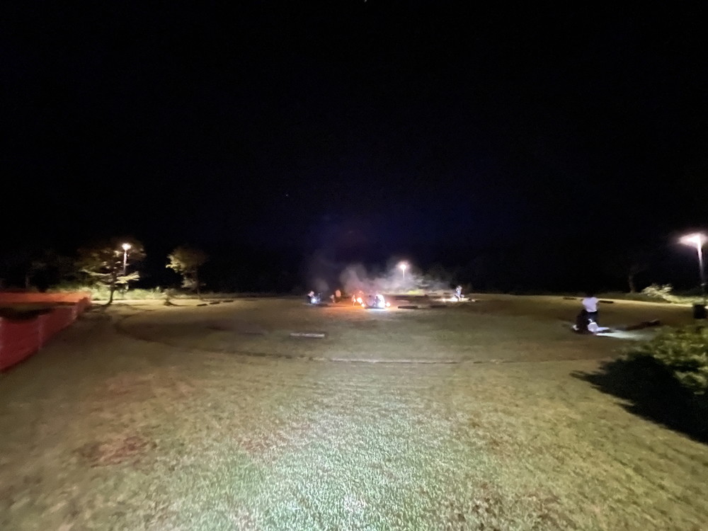 弓張平オートキャンプ場-花火1