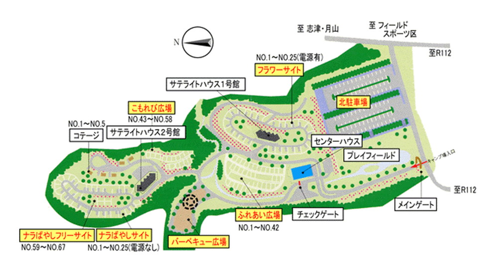 弓張平-マップ2