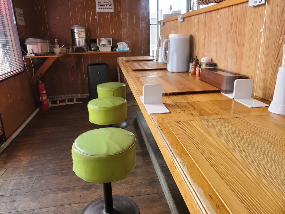 楓製麺所ーカウンター