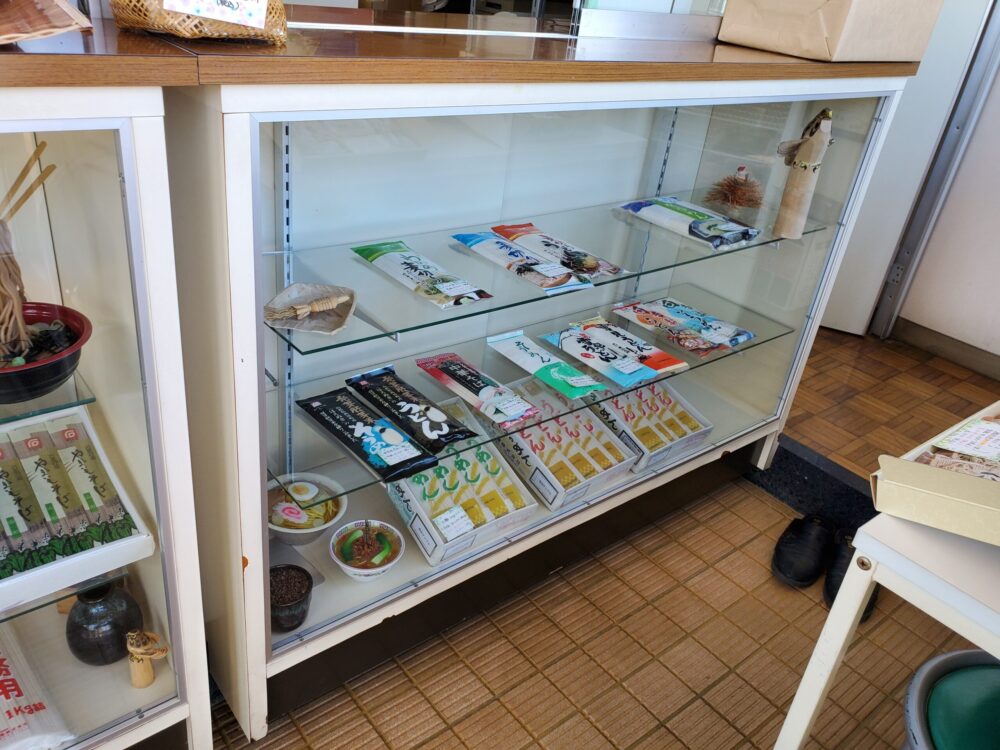 石黒製麺ー売店
