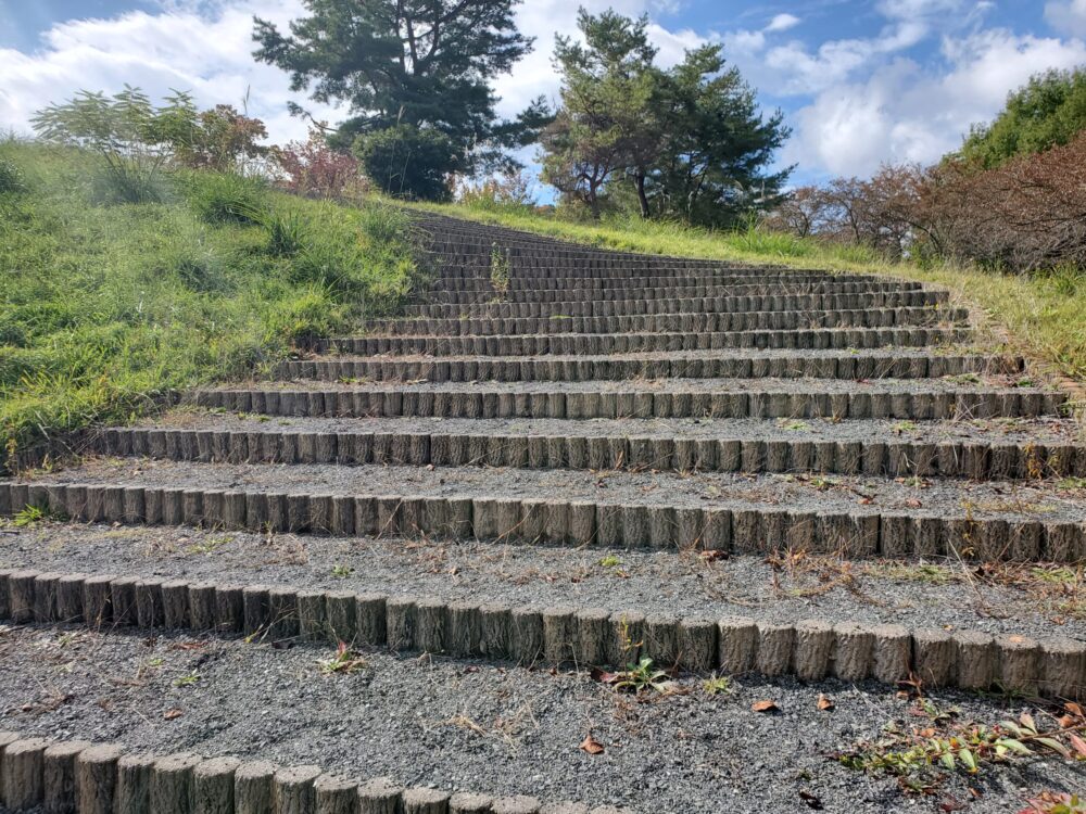 南陽市総合公園ー階段