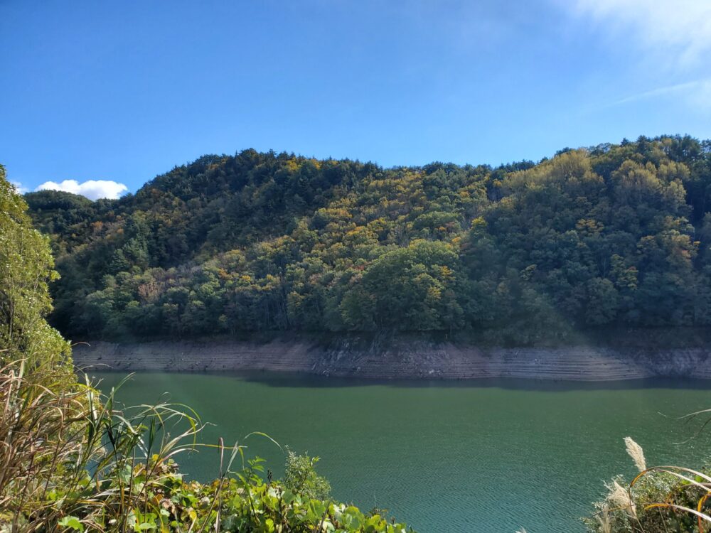 水窪ダムー景色
