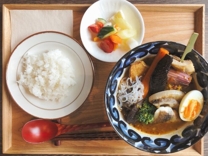 酒田新店カレーレポ】スープカレー天神堂（酒田市天神堂）｜週末だけの