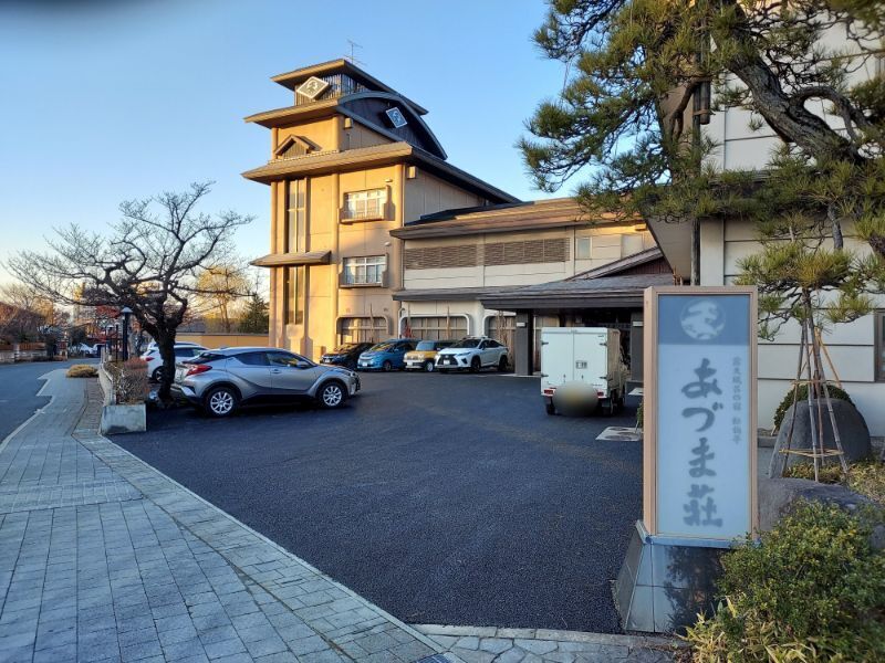 天の湯ー駐車場1