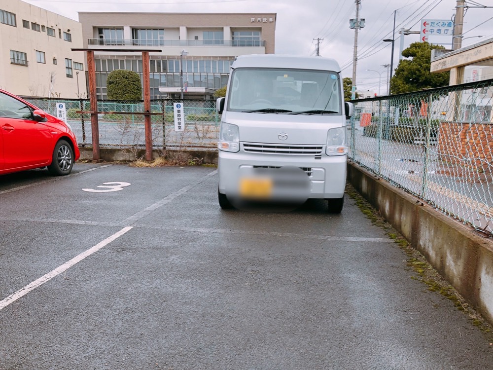 栗原甘泉堂_駐車場1