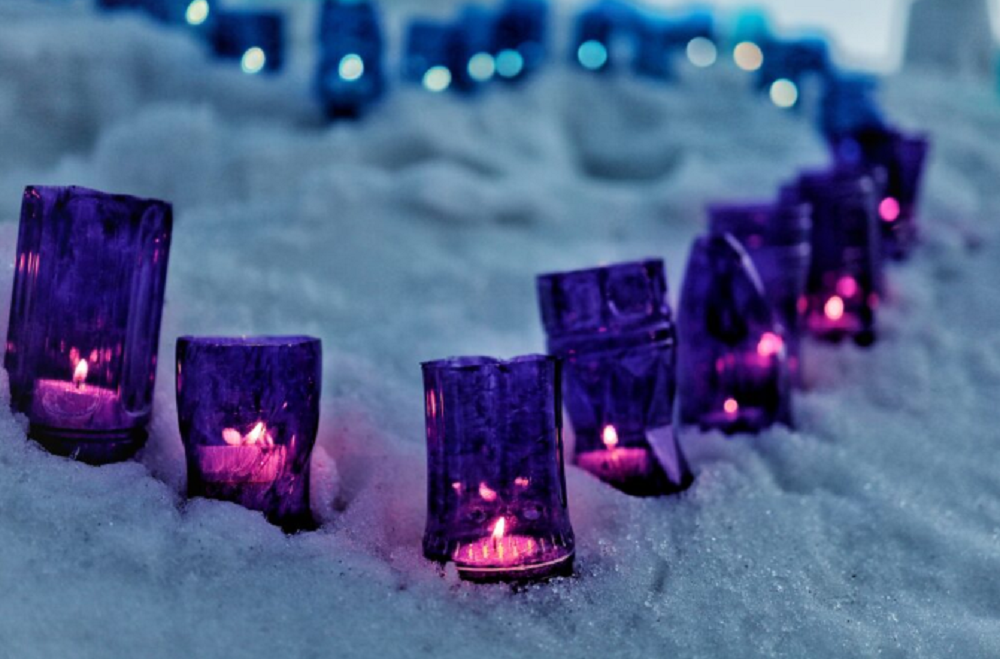 白い森スノーフェスティバル1