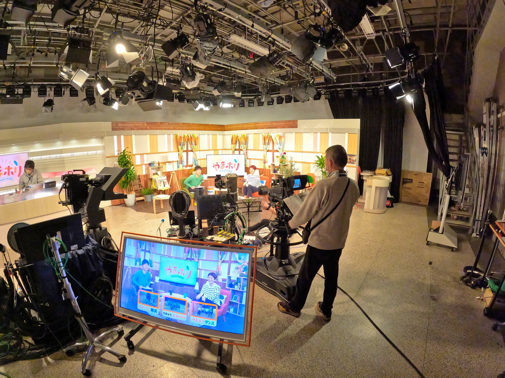 やまホリ-スタジオ密着取材13