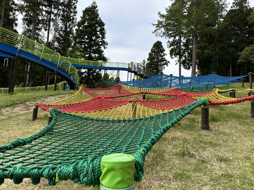 西蔵王公園-ネット遊具リニューアル (4)