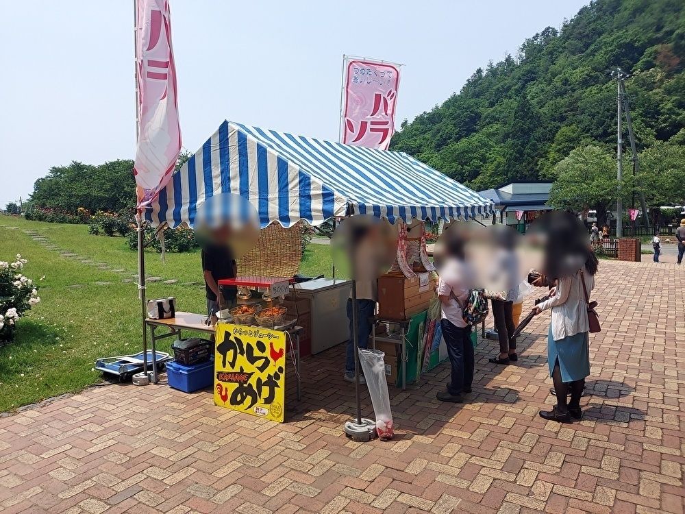 バラまつりー出店１