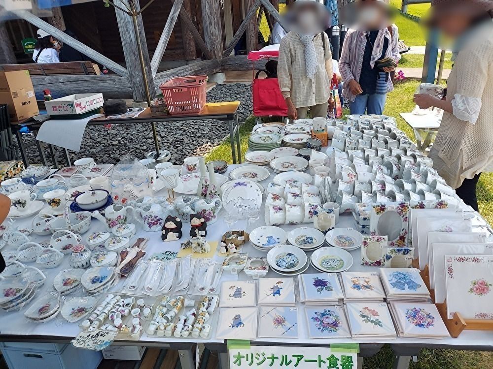 バラまつりー出店３