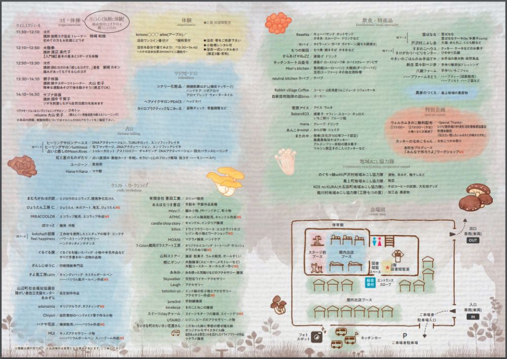 きのこの森であいましょう